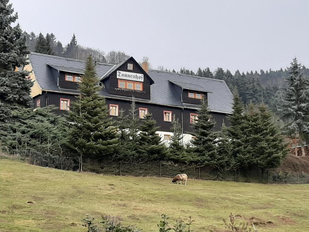 Pension Gaststaette Tannenhof Saupsdorf Exterior photo